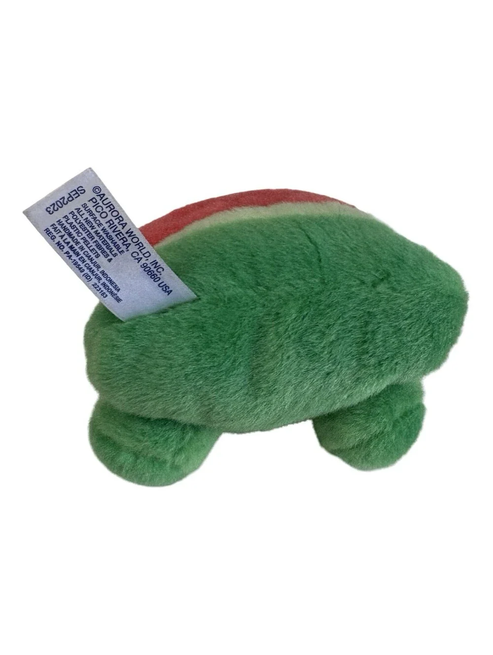Aurora Palm Pals Sandy Watermelon 5-Inch Stuffed Animal Plush